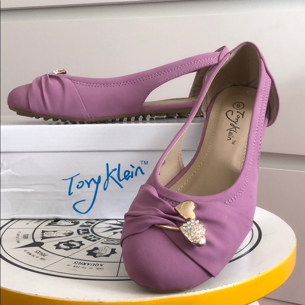 Lilac  non skid dress flats
